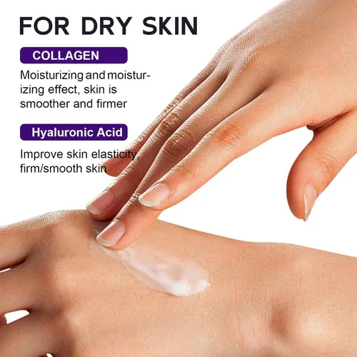 Vista 5 de Crema facial instantánea, crema facial reafirmante antienvejecimiento con colágeno, nutrición, reduce líneas finas y arrugas, mejora la elasticidad