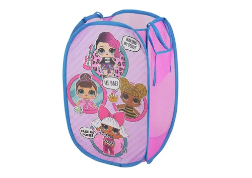 Vista 32 de Disney Aladdin Cesta Plegable con Asas de Transporte Duraderas, 21" Al x 13.5" An x 13.5" Lar