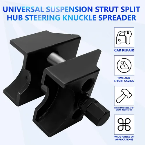 Vista 4 de ZKTOOL Separador de Puntal de Suspensión, Separador de Rótula de Brazo Inferior, Herramienta Separadora de Puntal de Nudillo, Compatible con VW Audi