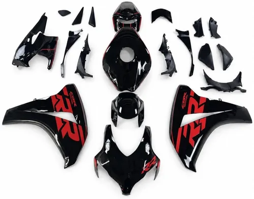 Vista 11 de US STOCK - Carenado blanco rojo naranja apto para Honda 2008-2011 CBR1000RR 006 Blanco Rojo Naranja