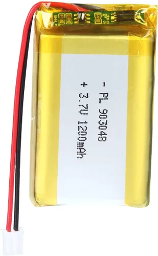 Vista 14 de 3.7V 2000mAh Batería 103450 Li-ion Li-ion recargable Li-ion Li-Po Batería con 2P PH 0.079 in Pitch Connector