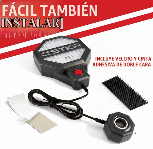 Vista 5 de STKR Concepts 00-246 Ayuda del sensor de estacionamiento de garaje ajustable, gris oscuro