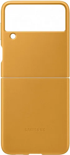 Vista 3 de Samsung Funda para teléfono Galaxy Z Flip 3, funda protectora de piel, resistente, protector de teléfono inteligente a prueba de golpes, versión