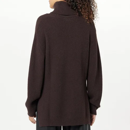 Vista 2 de The Drop Suéter de cuello alto con hombros caídos súper suave Grayson para mujer