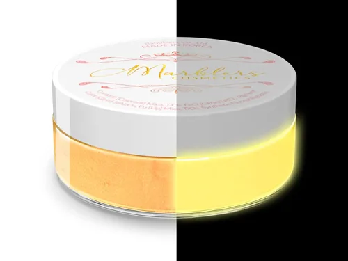 Vista 11 de MARBLERS Polvo de mica natural grueso [perla azul acero] 0.11 onzas (0.11 oz) altamente pigmentado no tóxico, vegano, libre de crueldad animal