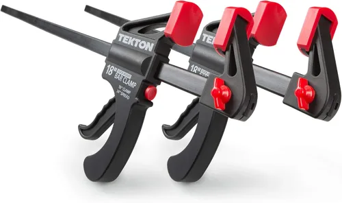 Vista 5 de TEKTON Abrazadera de Barra de Trinquete de 6 Pulgadas / Separador de 12 Pulgadas, Juego de 2 Piezas CLP51506