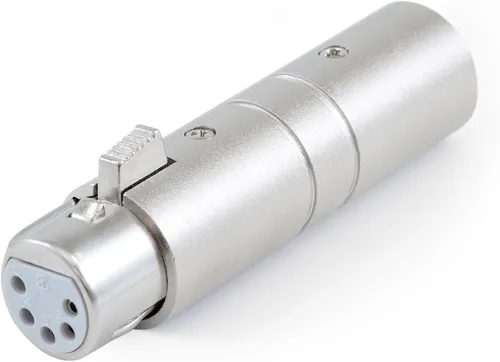 Vista 4 de SIRS-E Adaptador de convertidor DMX XLR macho a 5 pines XLR hembra DMX 70030 para interfaces, controladores y cables ENTTEC (paquete de 5)