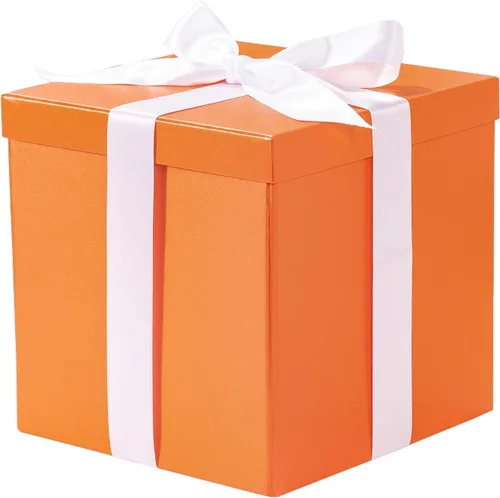 Vista 17 de RUSPEPA Caja de regalo mediana negra con tapas, cinta y papel de seda, caja de regalo plegable perfecta para cumpleaños, graduación, día del padre