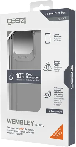 Vista 11 de Gear4 Piccadilly 702006067 - Compatible con iPhone 12 Pro Max, protección avanzada contra impactos con tecnología D3O integrada, no se pone Azul