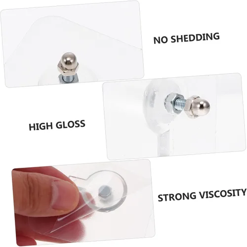 Vista 9 de 20pcs No Trace Nail Photo Frame PVC Coat Hook