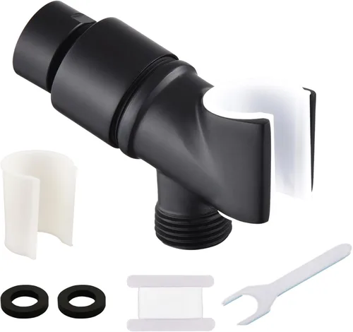 Vista 11 de Adaptador de Codo para Cabezal de Ducha, Adaptador de Codo para Brazo de Ducha para Duchas de Mano y Duchas Montadas en Pared, Extensión de Brazo