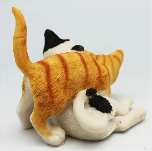 Vista 2 de StealStreet SS-G-18057 - Figura decorativa de animales felinos de colección para gatos