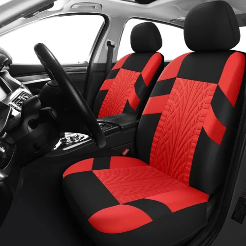 Vista 8 de Pariitadin - Juego de fundas de asiento de coche delanteras, fundas de asiento lavables y transpirables para coches, fundas de interior de coche