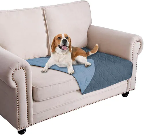 Vista 37 de Ameritex Manta Impermeable Reversible Cubierta para Cama de Perro Manta para Mascotas para Muebles Cama Sofá Sillón