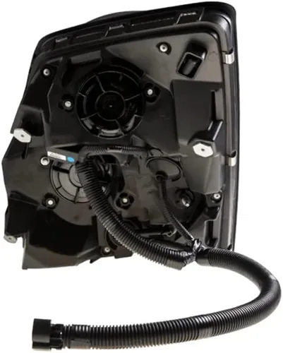 Vista 4 de Fortpro Faro de carcasa cromada con barra de luz Compatible con Volvo VN/VNL - Ambos lados