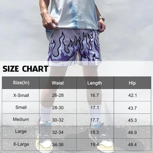 Vista 7 de DIOTSR Pantalones cortos gráficos para hombre, estilo casual, ropa de calle, pantalones cortos de baloncesto para correr, entrenamiento