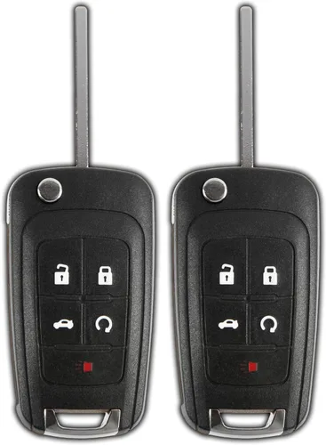 Vista 9 de KeylessOption Llavero de repuesto para 2010 2011 2012 2013 2014 2015 2016 2017 2018 2019 Buick Encore Chevrolet Chevy Camaro Equinox Impala Malibu