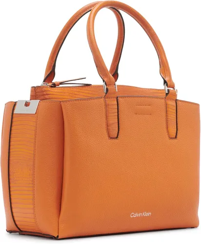 Vista 10 de Calvin Klein Rita - Bolsa organizadora 2 en 1, naranja llama, Flame Orange