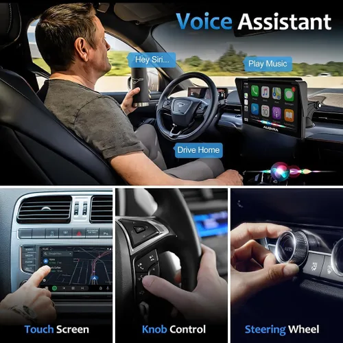 Vista 6 de CarPlay Wireless Adapter for BMW X6 2017 2018 2019 2020 2021 2022 2023 2024 2025 2026, USB Design Plug and Play Bluetooth Fast Connection Car