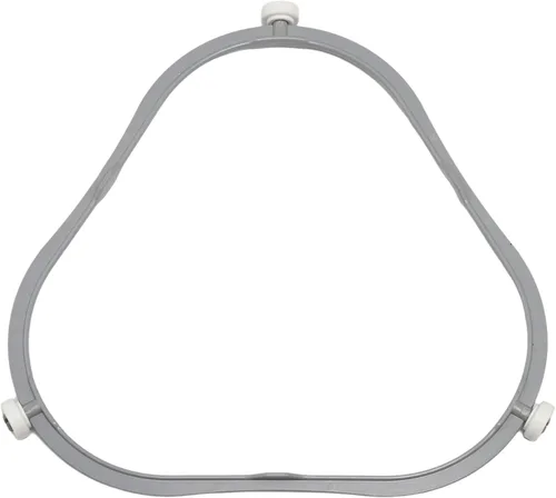 Vista 9 de Anillo giratorio para microondas, rodillo de anillo giratorio, soporte de bandeja de placa de vidrio central para horno, placa giratoria de vidrio