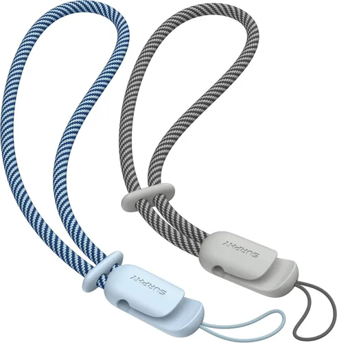 Vista 21 de SURPHY Paquete de 2 cordones de teléfono para funda de teléfono celular, correa de muñeca de teléfono para funda, correa de teléfono celular