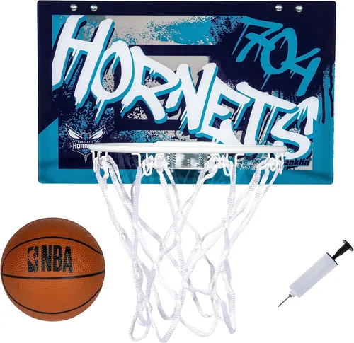 Vista 16 de Franklin Sports NBA Team Over the Door Aros de Baloncesto - Mini Aro de Baloncesto Interior para Niños + Juego de Pelota - Mini Aros para Fanáticos