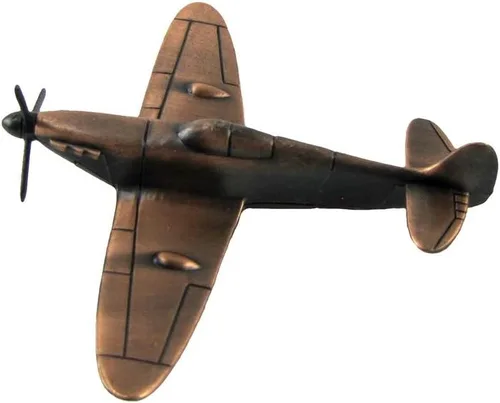 Vista 2 de Supermarine Spitfire Avión Diecast Modelo Avión Escritorio Sacapuntas Militar Regalo