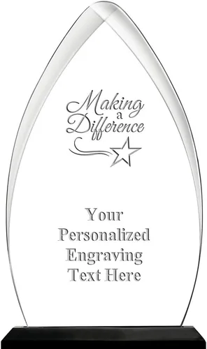 Vista 35 de Crown Awards Premio acrílico personalizado de 9.25 pulgadas de Gateway Skyline