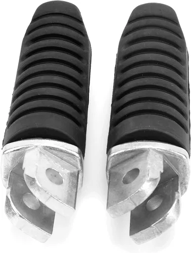 Vista 9 de Reposapiés delantero para motocicleta, 1 par de clavijas de pie pedales para Yamaha FJR1300 FZ1 FZ400 FZ6 FZ6R