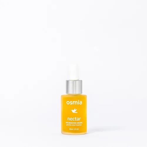 Vista 2 de Osmia Skincare - Gotas nutritivas de néctar natural Calabaza, tuna espinosa, semillas de rosa mosqueta + aceites de cártamo, fortalecer, suavizar