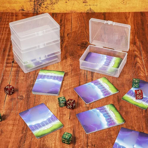 Vista 6 de Vicenpal - 6 cajas de cartas de plástico transparente