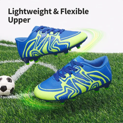 Vista 3 de Dream Pairs - 160472-K - Botines de fútbol para niños pequeños y grandes.