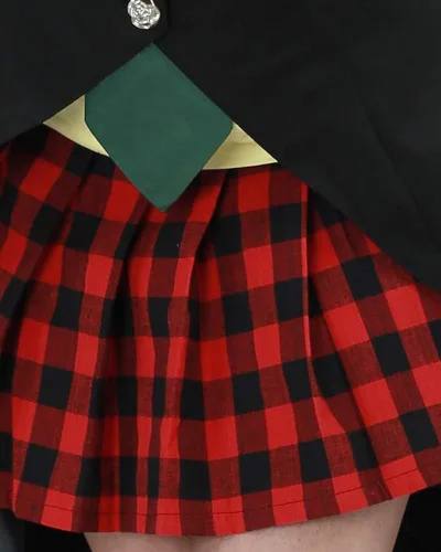 Vista 3 de miccostumes Disfraz de anime para mujer con corbata y guantes