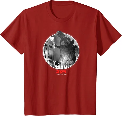 Vista 22 de Godzilla 1954 Icons of Toho - Camiseta pequeña Negro