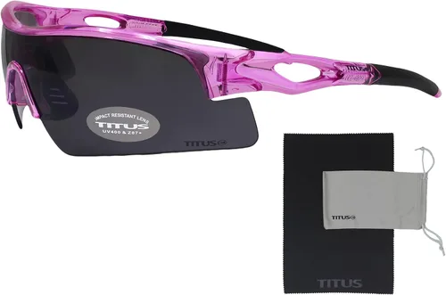 Vista 9 de TITUS G20 Smoke Safety Glasses Shooting Eyewear Protection ANSI Z87+ Negro