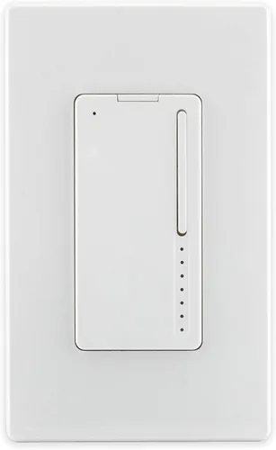 Vista 4 de Satco Starfish S11268 - Interruptor de luz inteligente WiFi de pared para LED e incandescente, funciona con Siri, Alexa, Google Assistant