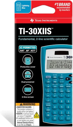 Vista 56 de Calculadora científica Texas Instruments TI-30 X IIS 2-Linea, Negro
