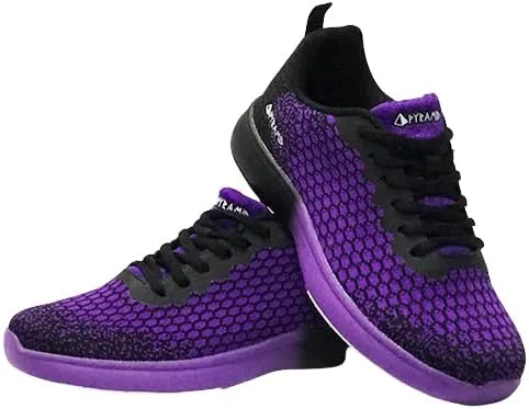 Vista 4 de Pyramid Path Lite - Zapatos de boliche de malla sin costuras para mujer