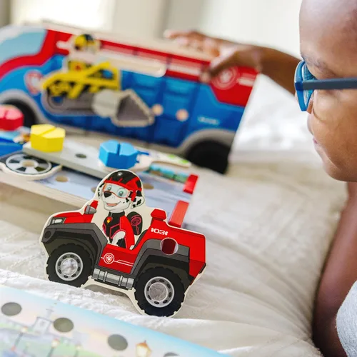 Vista 6 de Melissa & Doug PAW Patrol Match & Build Mission Cruiser - Certificado FSC