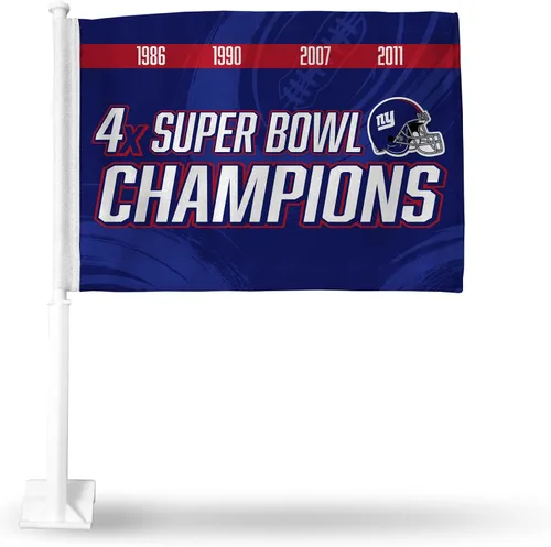 Vista 135 de Rico Industries NFL - Bandera de coche de doble cara, accesorio para coche