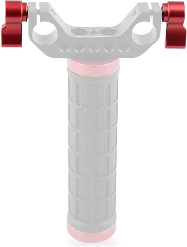Vista 3 de CAMVATE Perilla giratoria M5 Tornillo de palanca de pulgar ajustable (rojo, 0.591 in de longitud) - 1492
