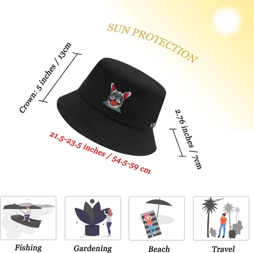 Vista 243 de ZLYC Gorra de pescador bordada de moda unisex para hombres y mujeres