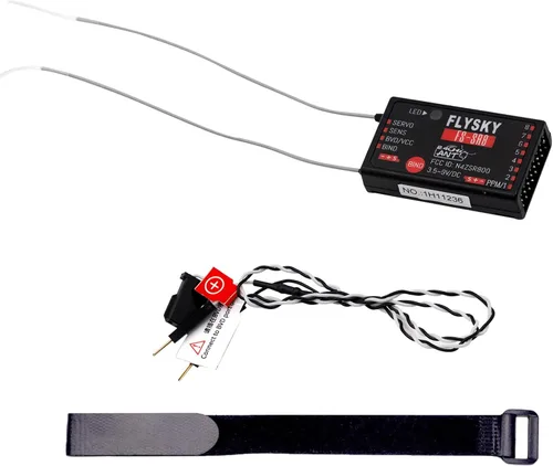 Vista 10 de Flysky FS-ST8 2.4GHz 8-10CH 3.0 Radio RC Transmisor Controlador FS-SR8 Receptor para RC Drone Quadcopter Car Boat Robot (FS-ST8 versión mejorada)