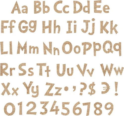 Vista 11 de Tenare Juego de 134 letras para tablón de anuncios de 5 pulgadas, letras del alfabeto, números y letras para tablero de anuncios, decoración