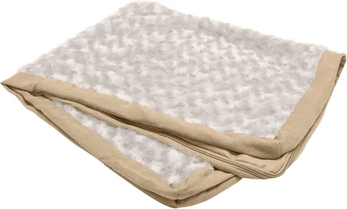 Vista 17 de Furhaven - Funda de repuesto para cama de perro resistente al agua, interior/exterior, con logo, Oxford Polycanvas, lavable - Castaño, jumbo plus
