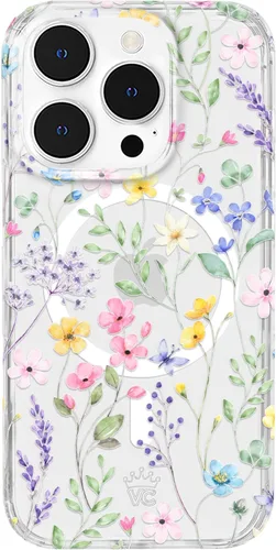 Vista 125 de VELVET CAVIAR Funda Butterfly para iPhone 14, compatible con MagSafe, probada en caídas de 10 pies, mariposas Aurora