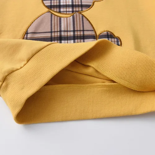 Vista 17 de Ropa de bebé niño niño manga larga con estampado de oso + pantalones deportivos