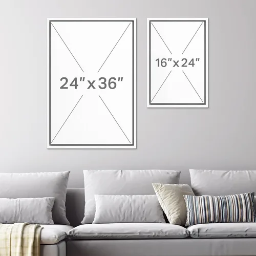 Vista 6 de SIGNWIN Lienzo enmarcado para pared, ilustraciones abstractas texturizadas en tonos beige terrosos, arte moderno, decorativo, contemporáneo