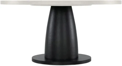 Vista 2 de Hooker Furniture Mesa de comedor redonda Linville Falls Blue Ridge de 60 pulgadas