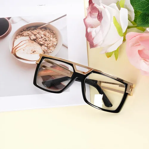 Vista 4 de SUMERSHA Gafas de sol vintage de los años 80 y 90, gafas de rapero hip hop vintage para hombres y mujeres, accesorio de disfraz hippie retro
